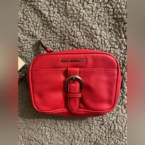 Dana Buchman Rose Red Crossbody Purse